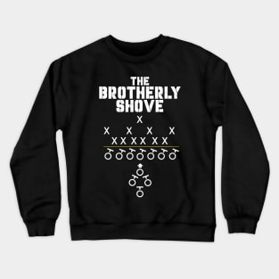 Brotherly Shove Philadelphia Green Crewneck Sweatshirt